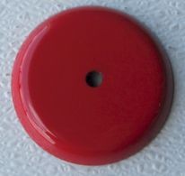 Castor Cap, thin red 636-133P